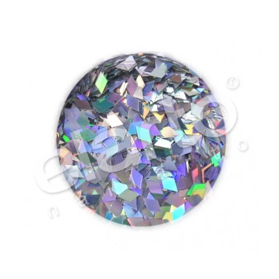 Hologramowe romby / diamenty srebrne (76)