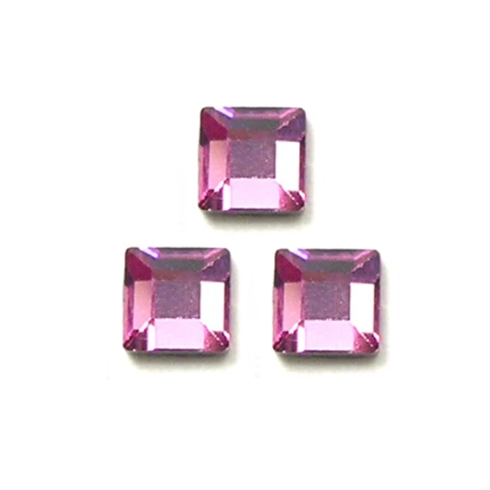 Kwadrat Light Rose MM 3x3 różowe 50szt