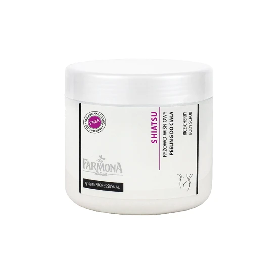 Shiatsu ryżowo-wiśniowy peeling do ciała 550g