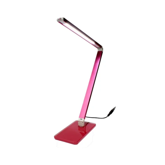 Lampka na biurko LED (różowa)