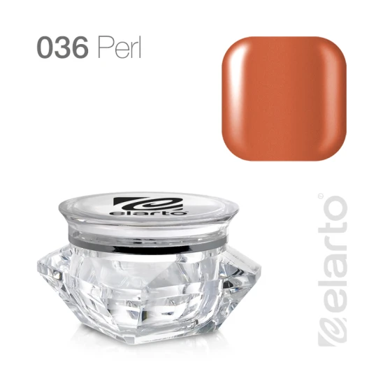 Żel kolorowy nr 036 - pomarańczowy perła 5g
