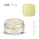 Puder akrylowy nr 038 - zielony z brokatem 5g