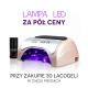 Lampa LED 48W za pół ceny przy zakupie 30 Lacogeli elarto 15ml