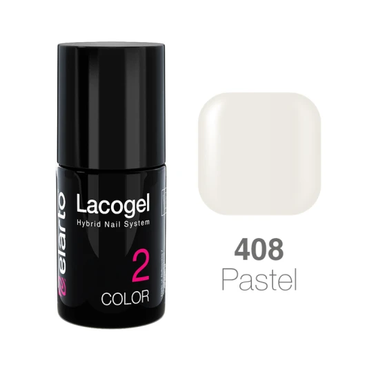 Lakier hybrydowy Lacogel nr 408 - beżowy pastel 15ml