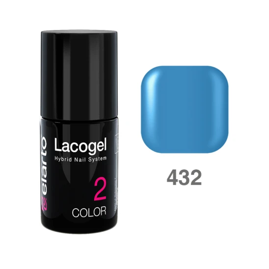 Lakier hybrydowy Lacogel nr 432 - niebieski 15ml
