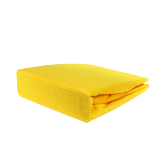 Pokrowiec frotte na fotel / łóżko kosmetyczne 70x190x10cm żółty