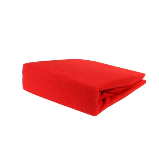 Pokrowiec frotte na fotel / łóżko kosmetyczne 70x190x10cm czerwony