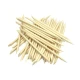 Patyczki z drewna brzozowego krótkie, szpic/skos 24 szt.