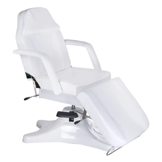 Hydrauliczny fotel kosmetyczny biały