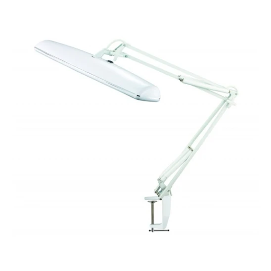 Lampka bezcieniowa na biurko (biała) 3x14W