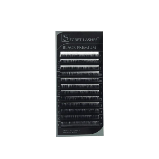 Rzęsy jedwabne Black Premium 3D czarne MIX C 8-15x0,05