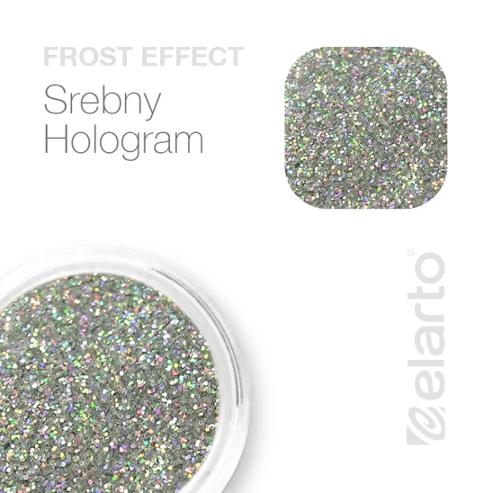 Efekt Szronu Frost Effect (srebrny hologram)