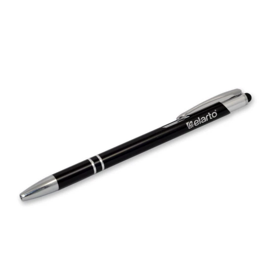 Długopis Touch Pen z firmowym logo (czarny)