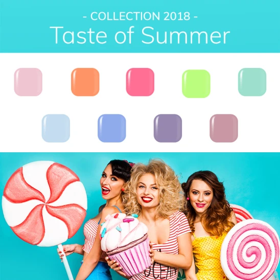Nowa kolekcja letnich pasteli "Taste of Summer"