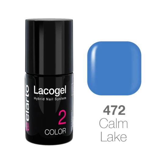 Lakier hybrydowy Lacogel nr 472 - Calm Lake 7ml