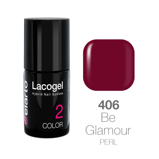 Lakier hybrydowy Lacogel nr 406 - Be Glamour 7ml