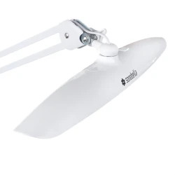 Lampka LED bezcieniowa na biurko przykręcana (biała) 24W