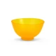 Miska silikonowa średnia żółta