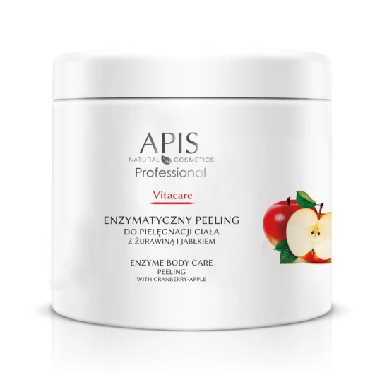 Peeling enzymatyczny z żurawiną i jabłkiem 500g