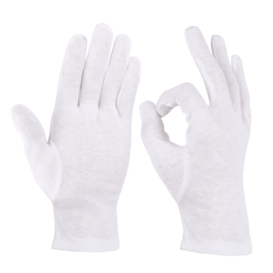 Rękawiczki bawełniane (M) 12par