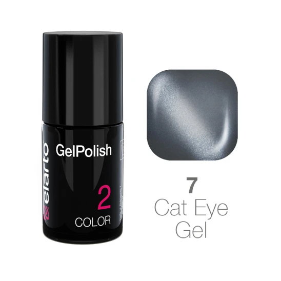 Żel hybrydowy GelPolish Cat Eye Gel nr 7 - szary 7ml