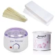 Zestaw do depilacji woskiem: podgrzewacz 500ml + produkty