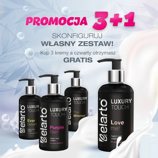 Kremy elarto Luxury Touch 3+1 gratis