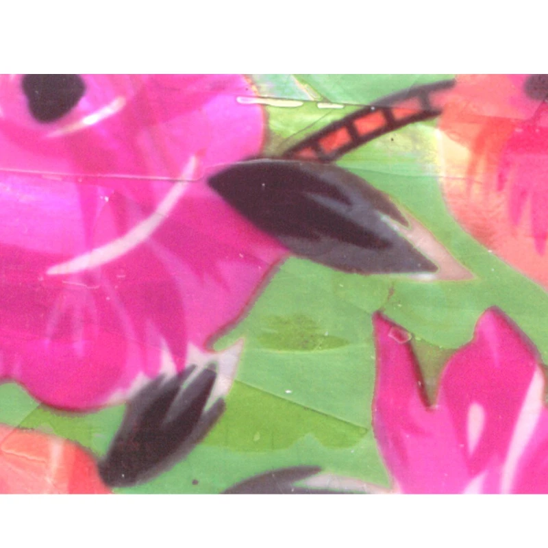 Taśma perlmutowa / muszlowa barwne kwiaty