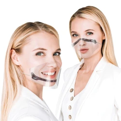 Pół przyłbica Dual Shield / osłona ust i nosa 5szt