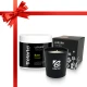 Perfumowany zestaw prezentowy Luxury Touch: peeling + świeca