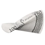 Pilnik półksiężyc STANDARD 100/180 szary 25szt