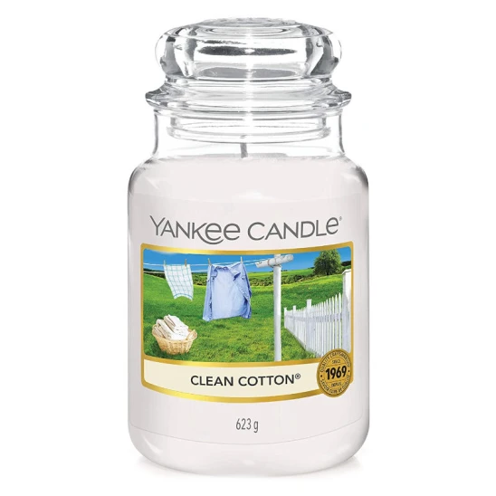 Świeca zapachowa Clean Cotton 623g