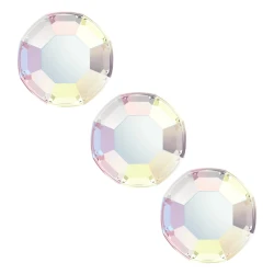 Cyrkonie szklane do paznokci SS10 Crystal Aurore Boreale 1440szt