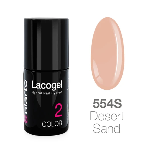 Lakier hybrydowy Lacogel nr 554S - Desert Sand 7ml