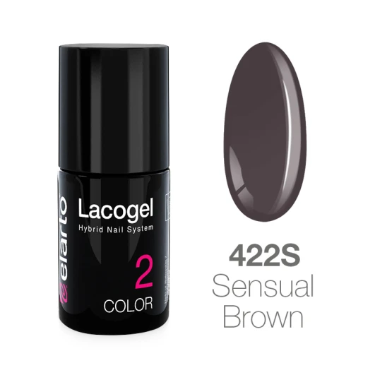 Lakier hybrydowy Lacogel nr 422S - Sensual Brown 7ml