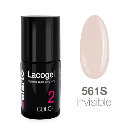 Lakier hybrydowy Lacogel nr 561S - Invisible 7ml
