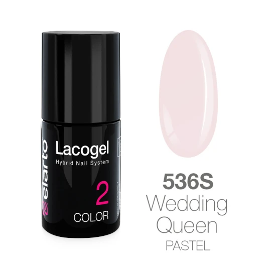 Lakier hybrydowy Lacogel nr 536S - Wedding Queen 7ml