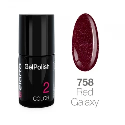 Żel hybrydowy GelPolish nr 758 - Red Galaxy 7ml