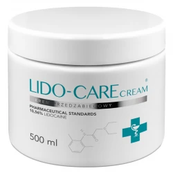 Krem znieczulający z lidokainą 10,56% Lido-Care Cream 500ml