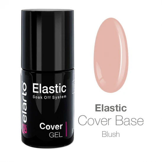 Baza hybrydowa budująca Elastic Cover Base Blush 15ml