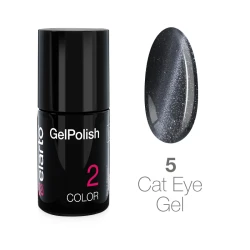 Żel hybrydowy GelPolish Cat Eye Gel nr 5 - grafitowy 7ml