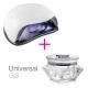 1+1 GRATIS lampa UV/UV LED 54W + żel bezbarwny Universal Gel 50g