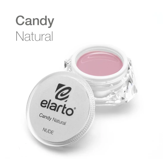 Żel budujący beżowo-różowo kamuflaż Candy Natural 15g