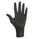 Rękawiczki nitrylowe bezpudrowe Pura Comfort Black (S) 100szt