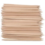Patyczki drewniane różane 9,5cm (szpic / skos) 100szt