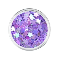 Kwiatuszki Flower Flakes Lilac Opal do zdobienia paznokci