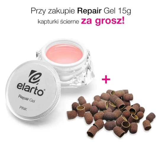 Żel podologiczny Repair Gel 15g + kapturki ścierne 10szt za 1grosz