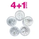 4+1 GRATIS kolekcja cyrkonii Romantic Night (350szt)