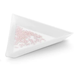 Perły ceramiczne do paznokci Zircone 2mm Pink 100szt
