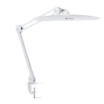 Lampka LED bezcieniowa na biurko przykręcana (biała) 24W
